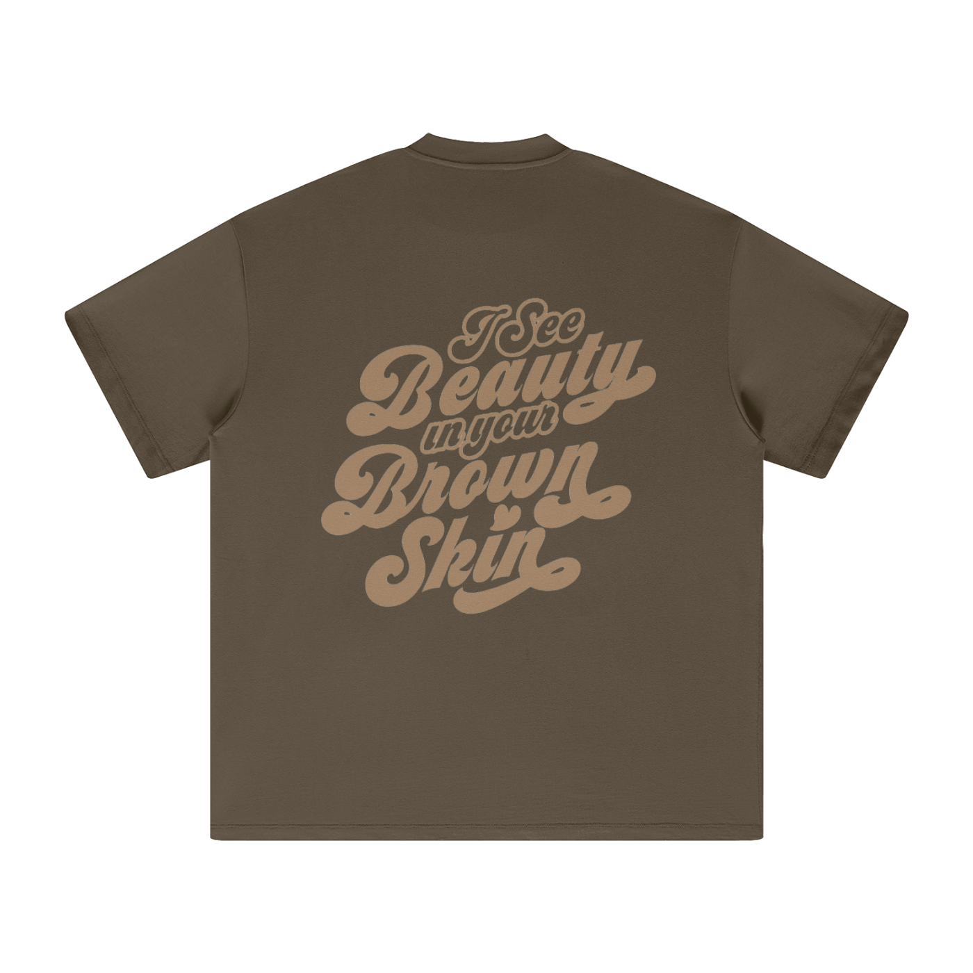BROWN SKIN TEE